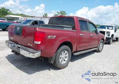 2004 Nissan Titan Le from USA, damaged, VIN 1N6AA07B14N515281